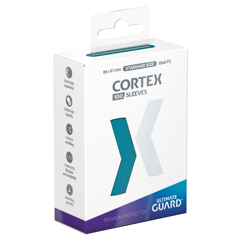 Product image Ultimate Guard Cortex Sleeves Standard Size (100) - Petrol
