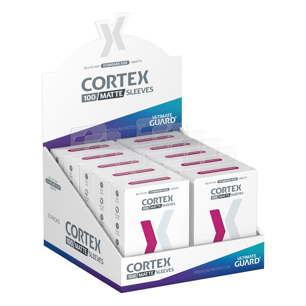 Product image Ultimate Guard Cortex Sleeves Matte Standard Size (100) - Pink