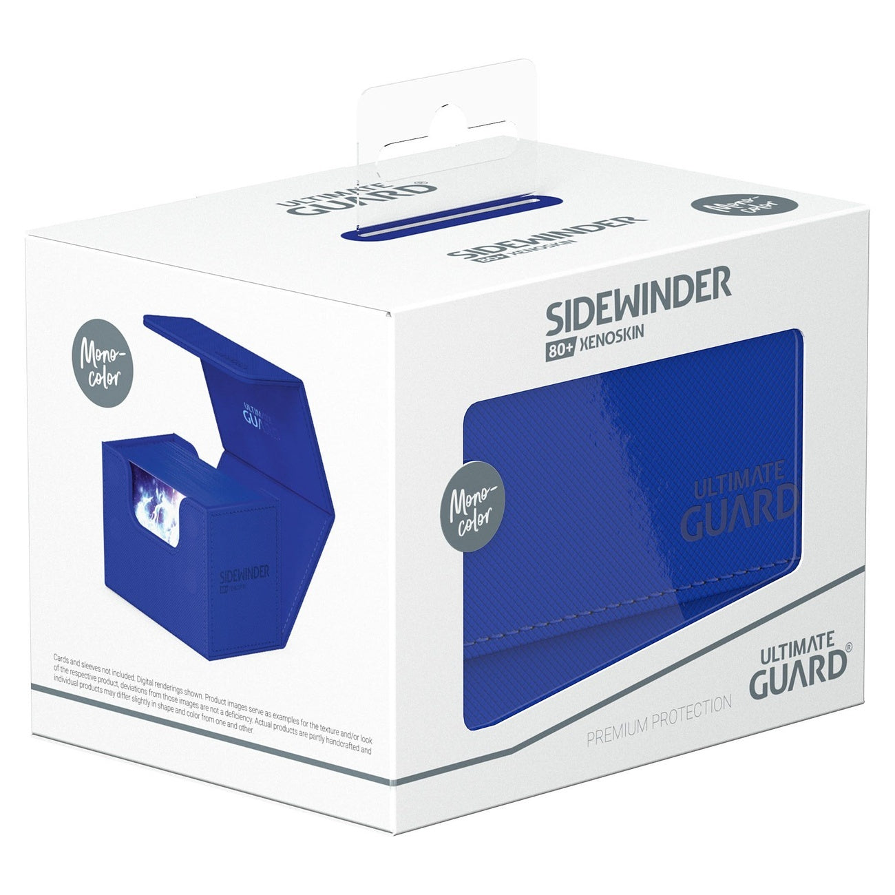 Product image Ultimate Guard Sidewinder 80+ Xenoskin – Blue