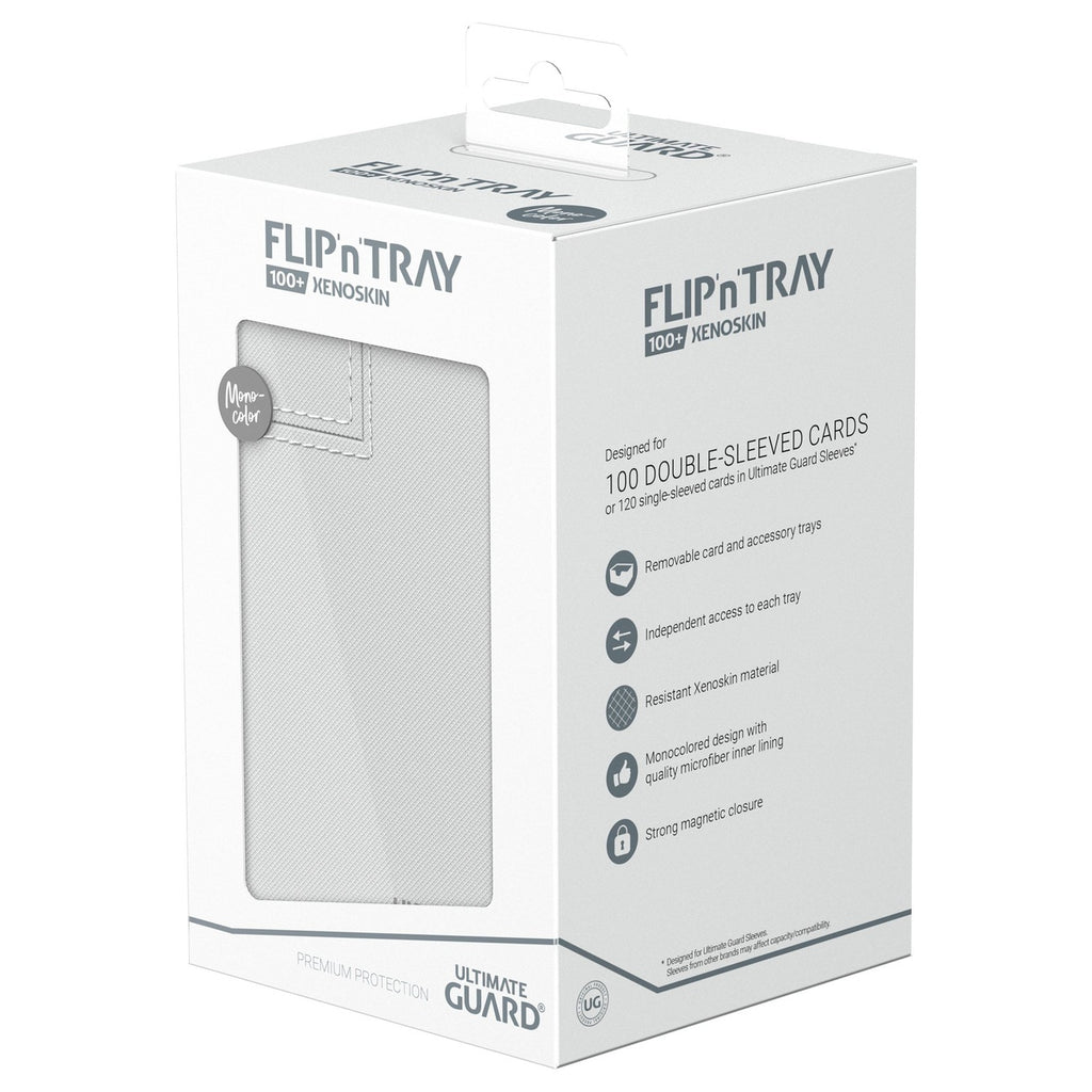 Product image Ultimate Guard Flip'n'Tray 100+ Xenoskin - White