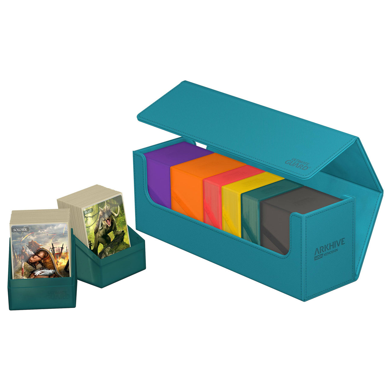 Product image Ultimate Guard Arkhive 400+ Xenoskin – Petrol
