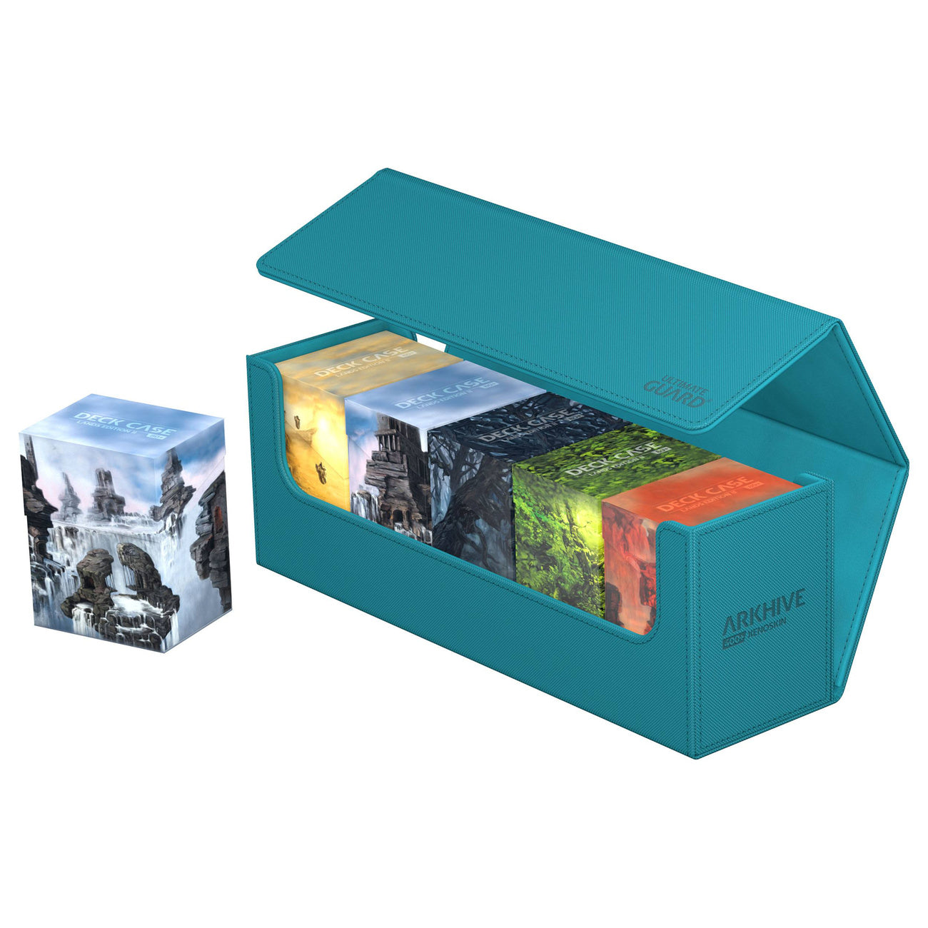 Product image Ultimate Guard Arkhive 400+ Xenoskin – Petrol