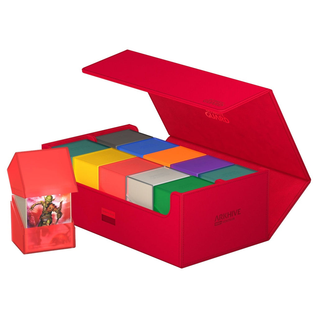 Product image Ultimate Guard Arkhive 800+ XenoSkin Monocolor Red