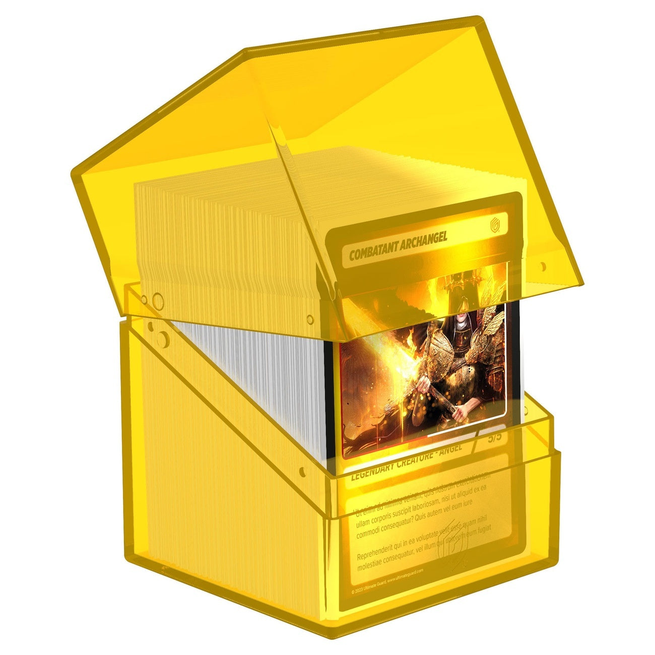 Product image Ultimate Guard Boulder 100+ Clear - Amber