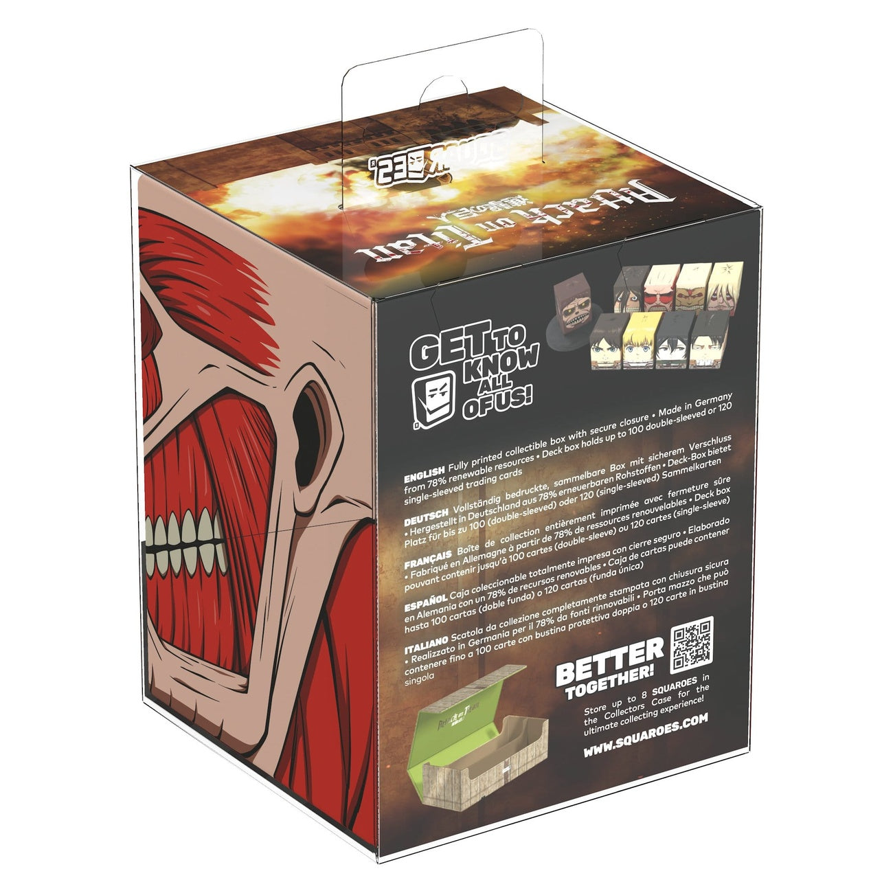 Product image Squaroes Squaroe Attack on Titan AOT006 - Colossal Titan
