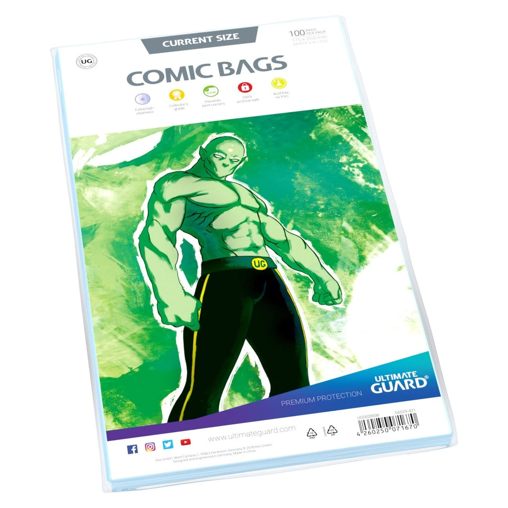 Product image Ultimate Guard Comic Bags Standard (100) - Current Size