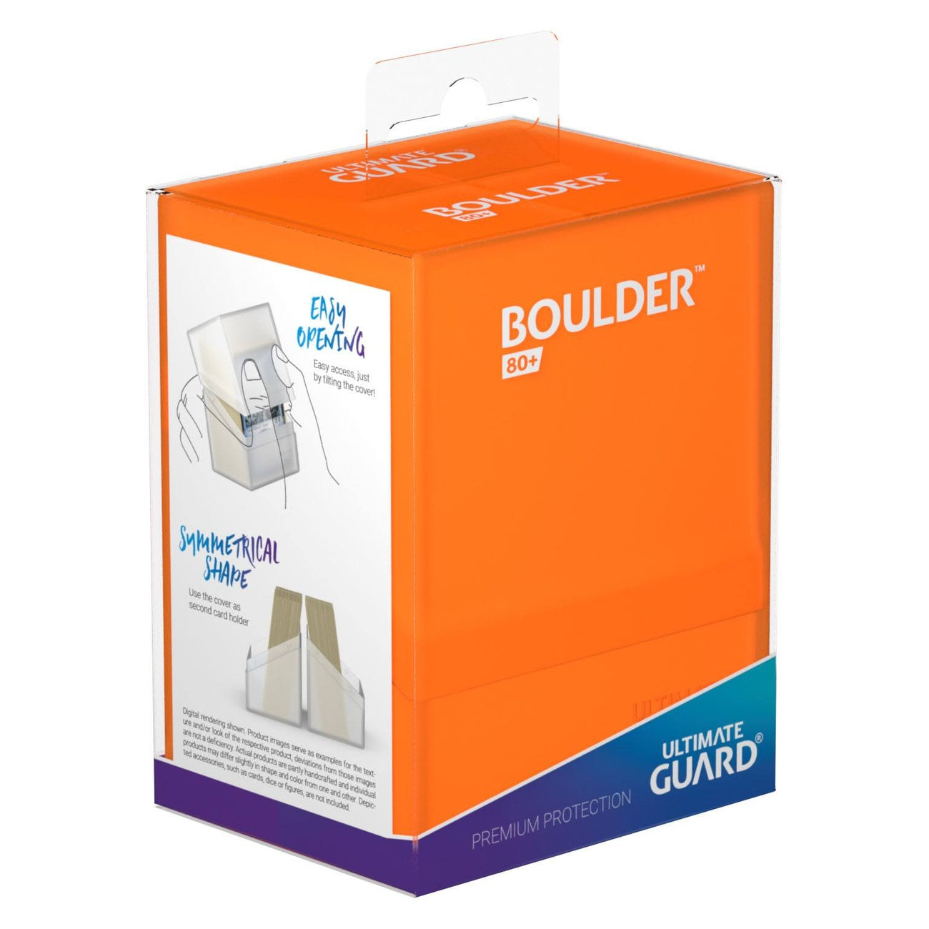 Product image Ultimate Guard Boulder 80+ - Poppy Topaz
