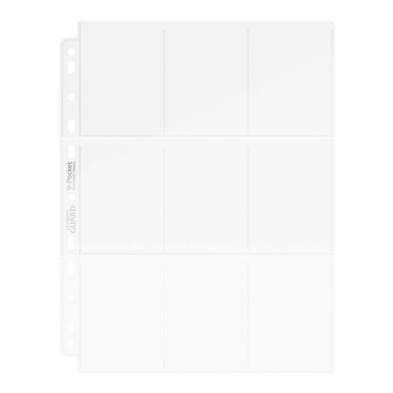 Product image Ultimate Guard 9-Pocket Pages Top-Loading (100) - Transparent