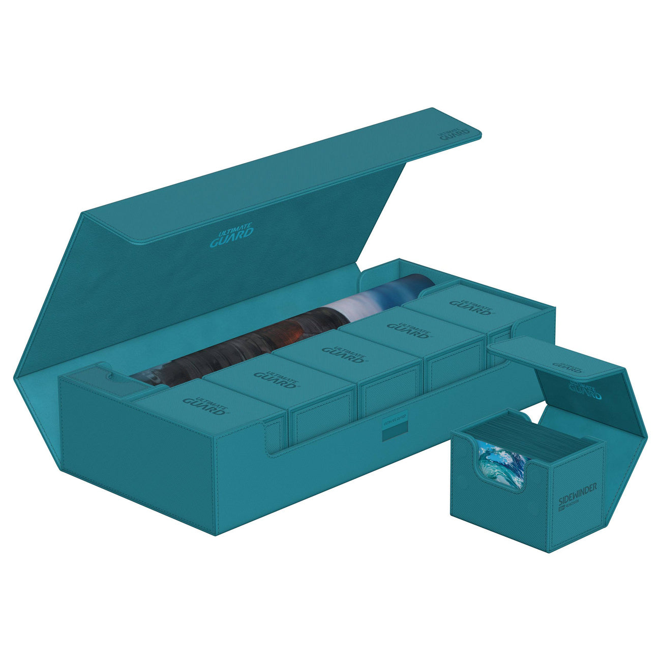 Product image Ultimate Guard Superhive 550+ Xenoskin - Petrol