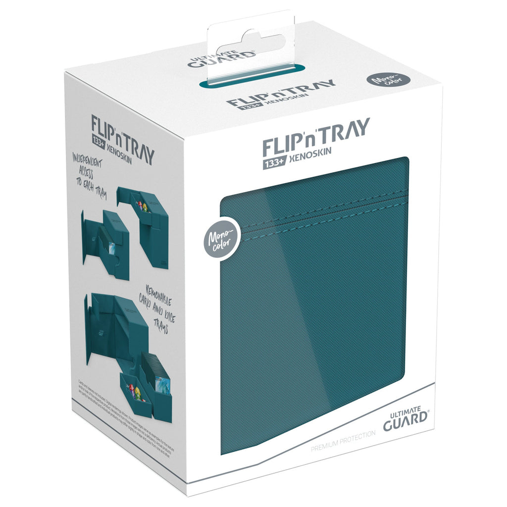 Product image Ultimate Guard Flip'n'Tray 133+ Xenoskin - Petrol