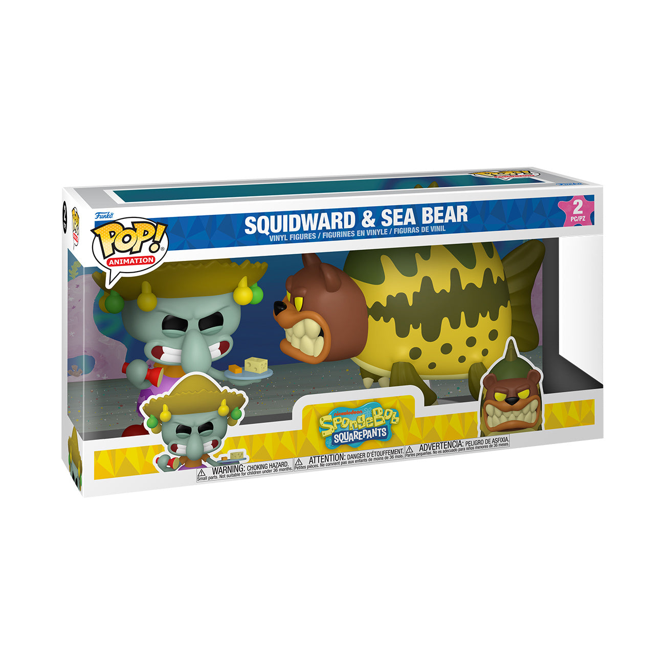 Product image SpongeBob – Squidward with Sea Bear Funko Pop Figure Diorama