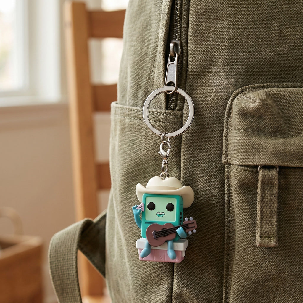 Product image Adventure Time - Cowboy BMO with Guitar Funko Pop Keychain