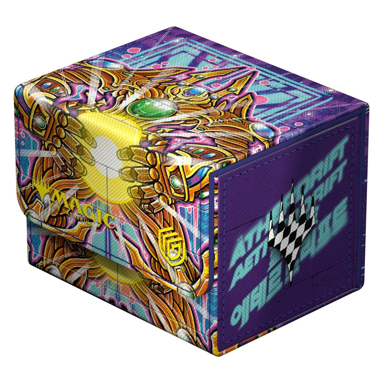 Product image Ultimate Guard Sidewinder 100+ Xenoskin Magic: The Gathering "Aetherdrift" – Solar Gearhulk