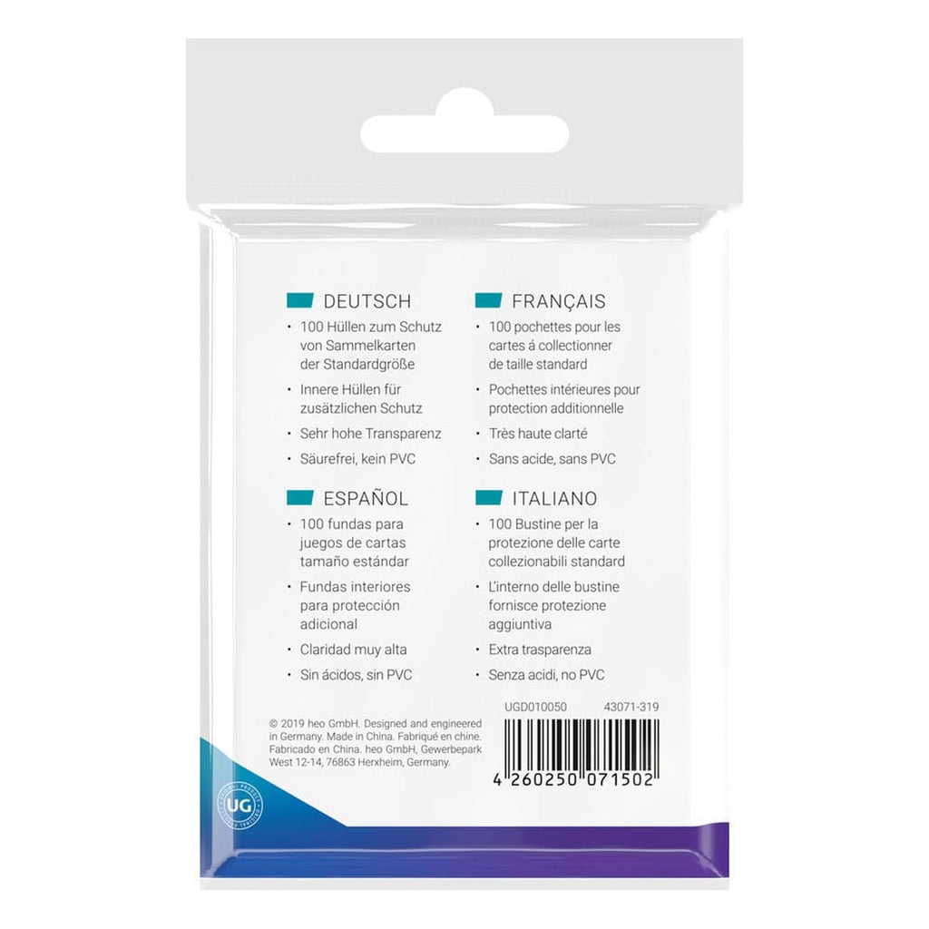 Product image Ultimate Guard Precise-Fit Sleeves Standard Size (100)