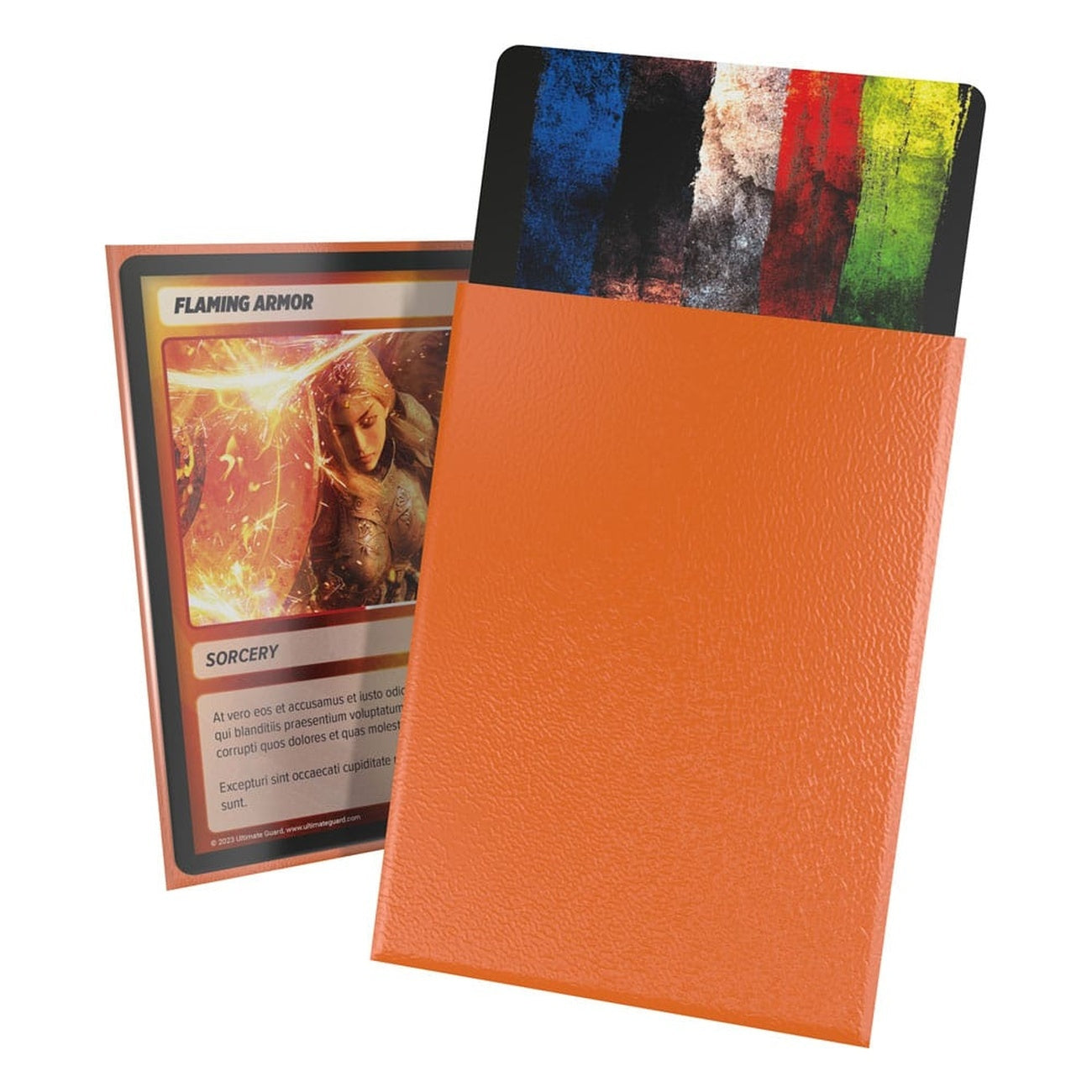 Product image Ultimate Guard Cortex Sleeves Matte Standard Size (100) - Orange