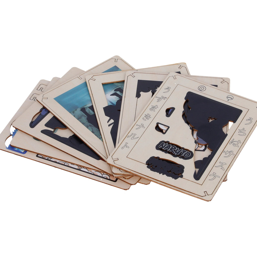 Product image Naruto - Valley Wooden Theatre 3D Picture Frame Model Kit Wood