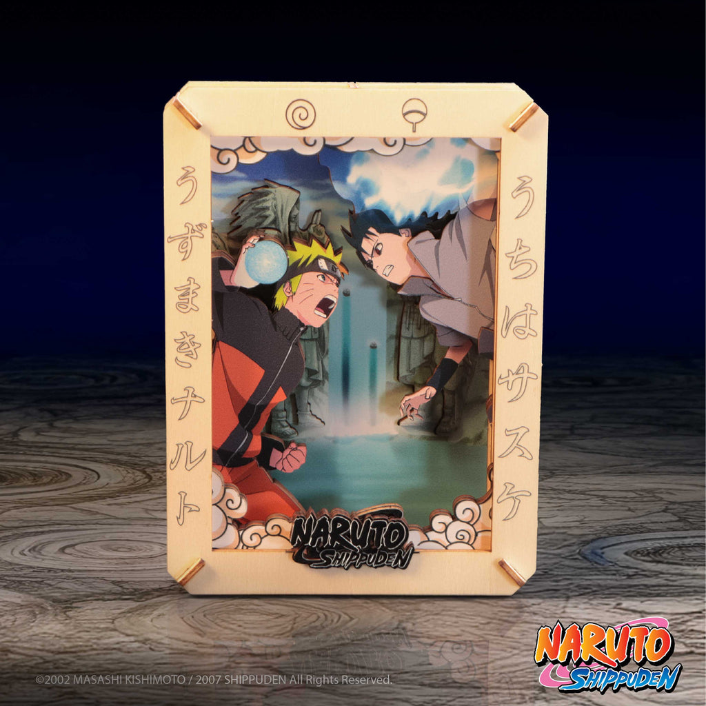 Product image Naruto - Valley Wooden Theatre 3D Picture Frame Model Kit Wood