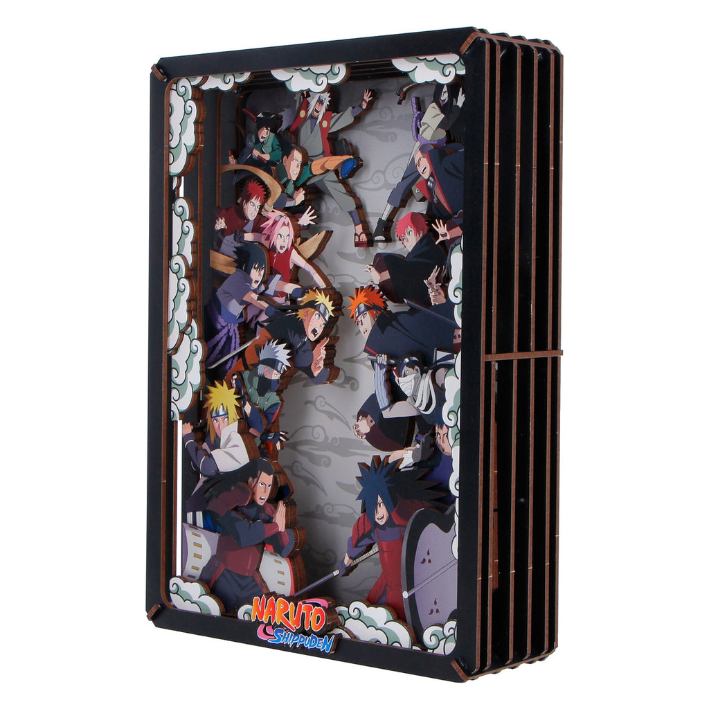 Product image Naruto - Combat Wooden Theatre 3D Picture Frame Model Kit Wood