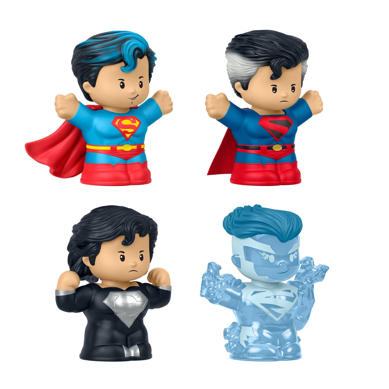 Product image DC Comics Little People Collector Mini Figures 4-Pack Superman: Through the Ages 7 cm