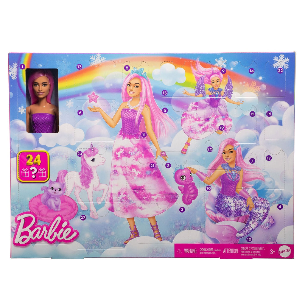 Product image Barbie Fantasy Advent Calendar with Doll