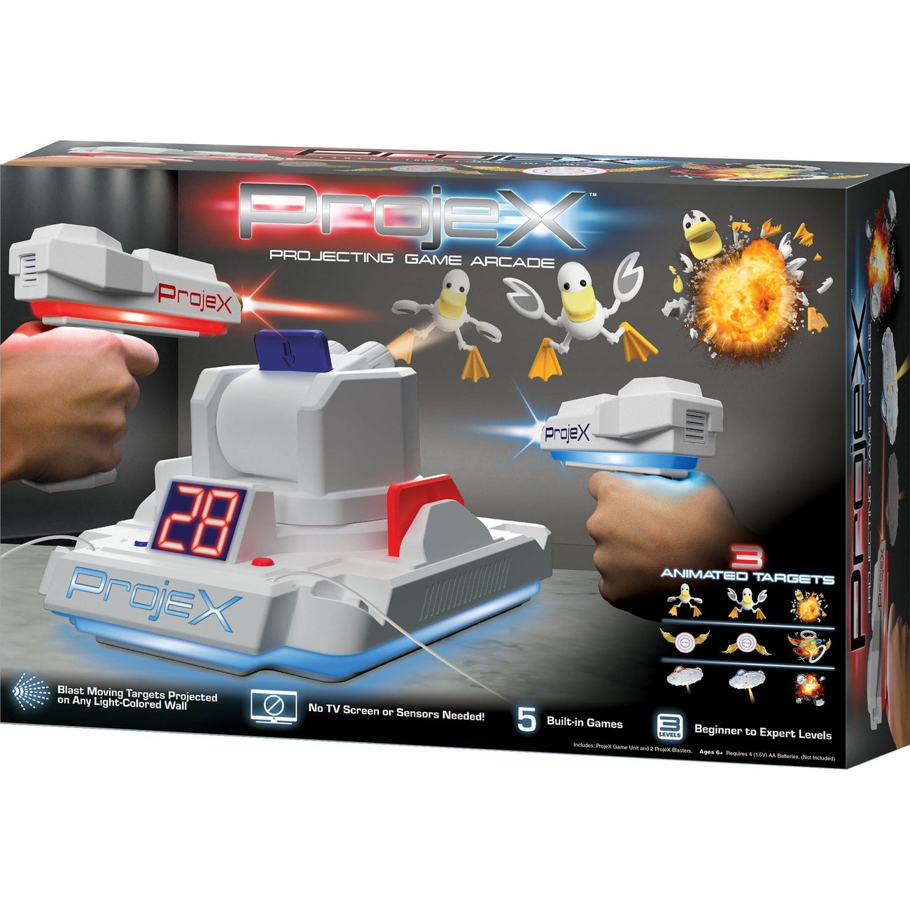 Product image Laser X Projex Animated Target Arcade Game for 2