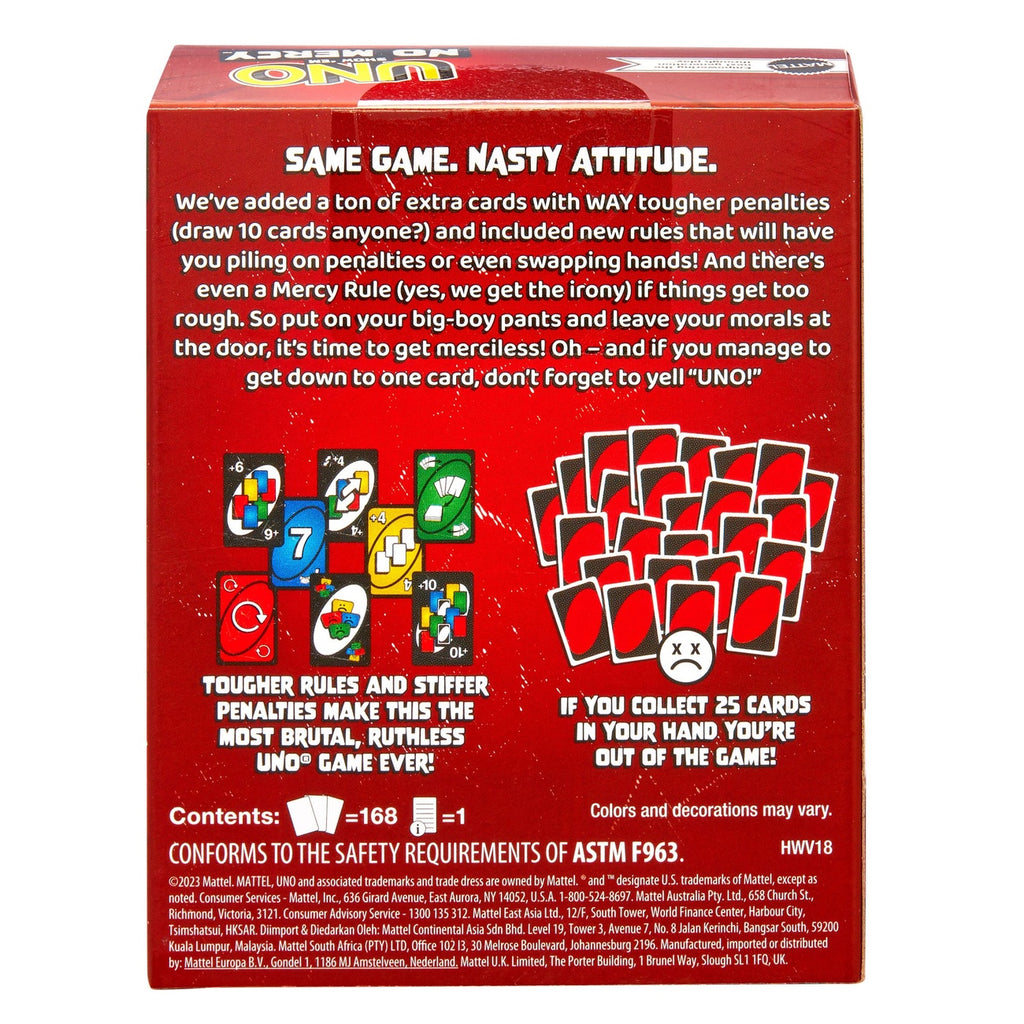 Product image UNO Card Game No Mercy