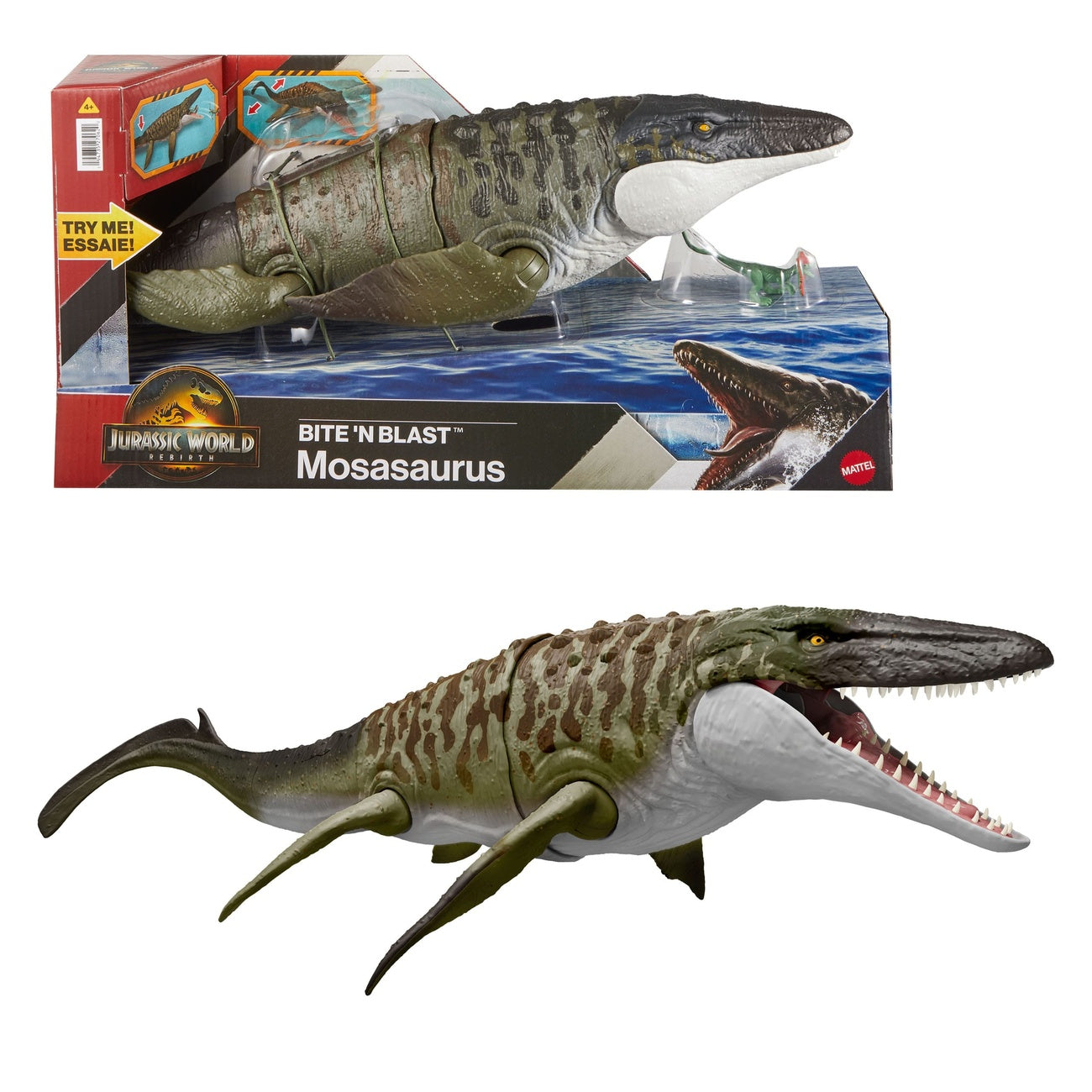 Product image Jurassic World: Rebirth Action Figure Bite 'n Blast Mosasaurus 65 cm