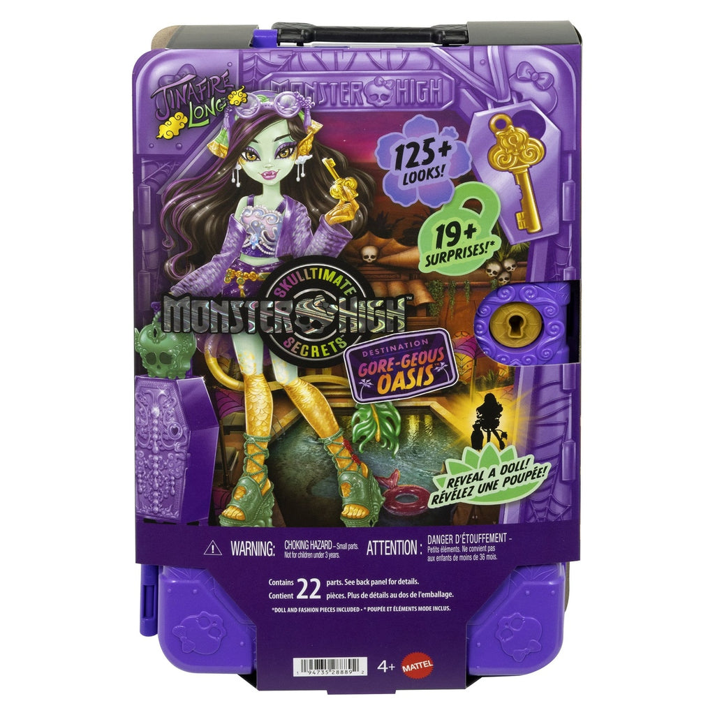 Product image Monster High Skulltimate Secrets Doll Destination: Gore-geous Oasis – Jinafire Long