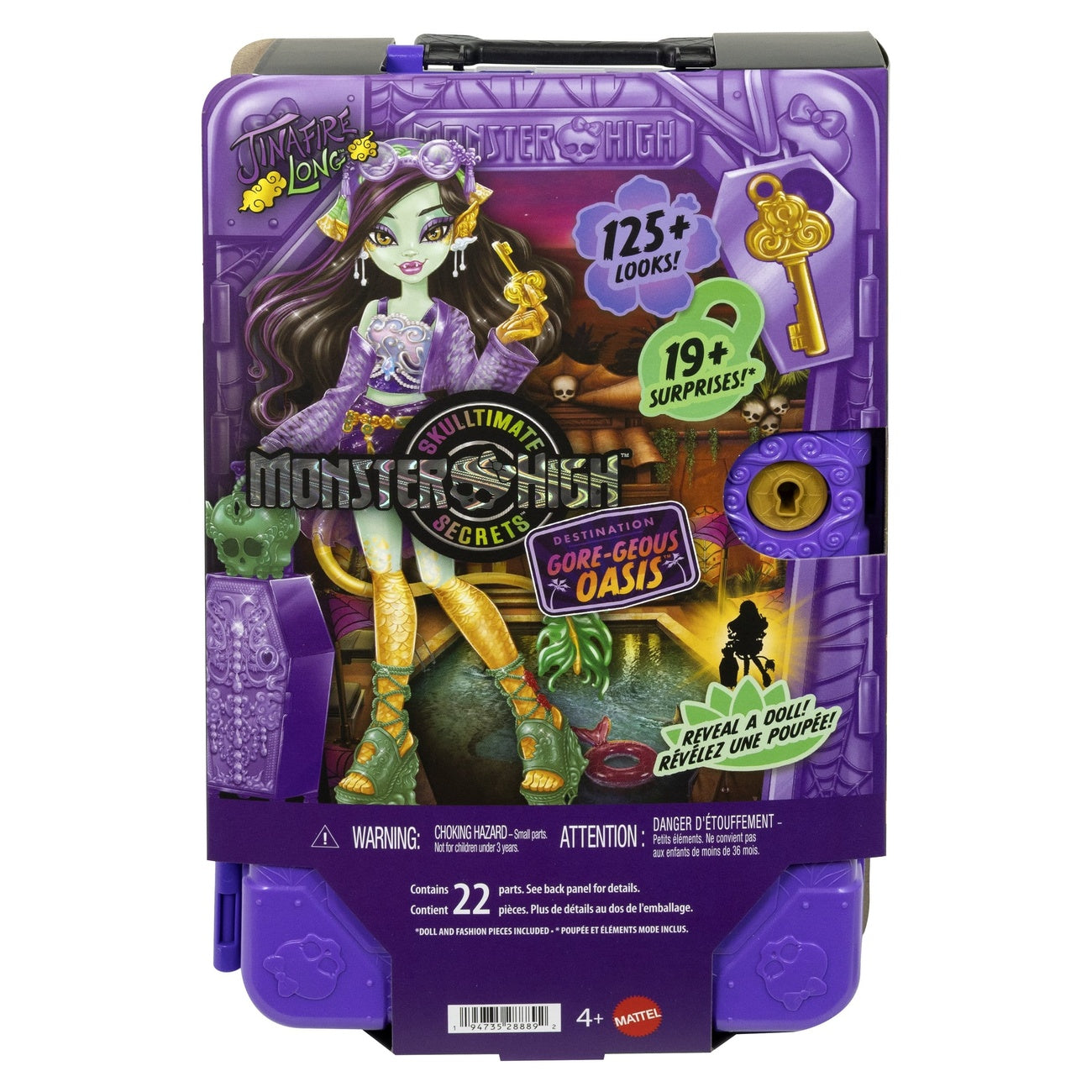 Product image Monster High Skulltimate Secrets Doll Destination: Gore-geous Oasis – Jinafire Long