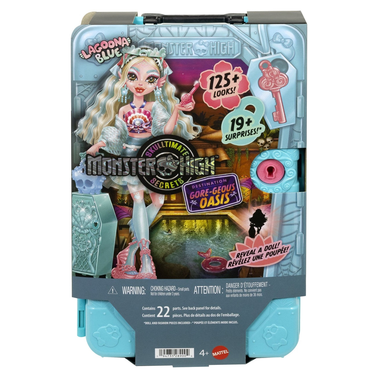 Product image Monster High Skulltimate Secrets Doll Destination: Gore-geous Oasis – Lagoona Blue
