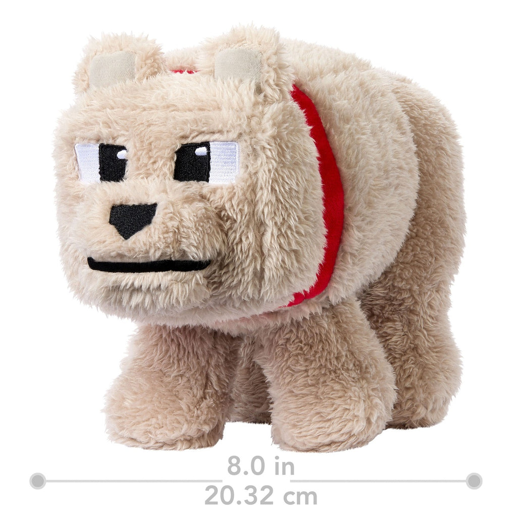 Product image A Minecraft Movie Plush Figure Dennis the Wolf 20 cm