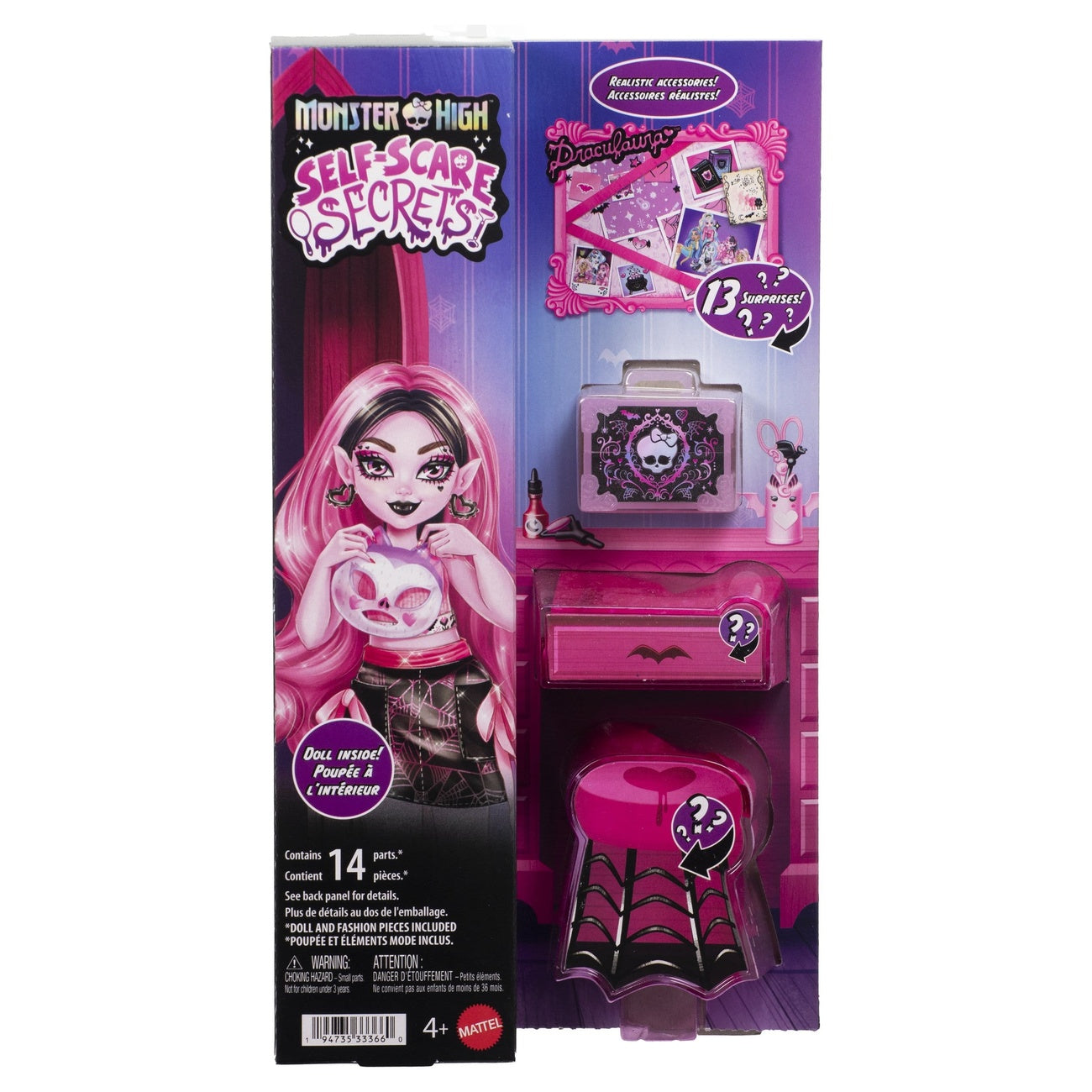 Product image Monster High Self-Scare Secrets Doll Draculaura