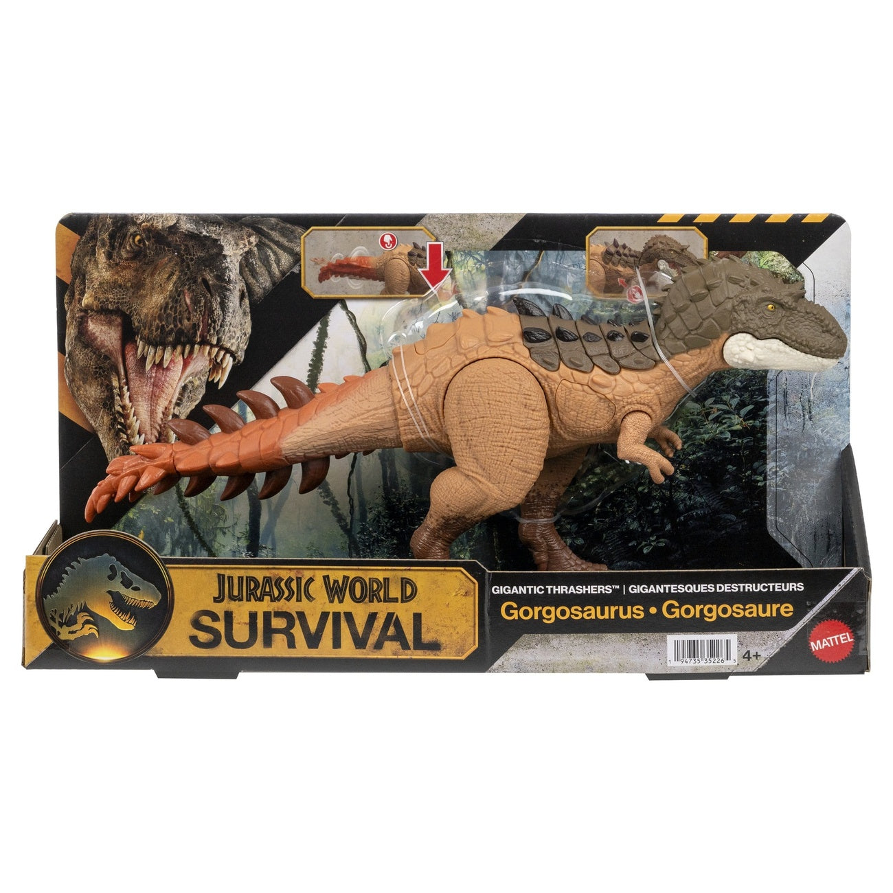 Product image Jurassic World: Survival Action Figure Gigantic Thrashers Gorgosaurus