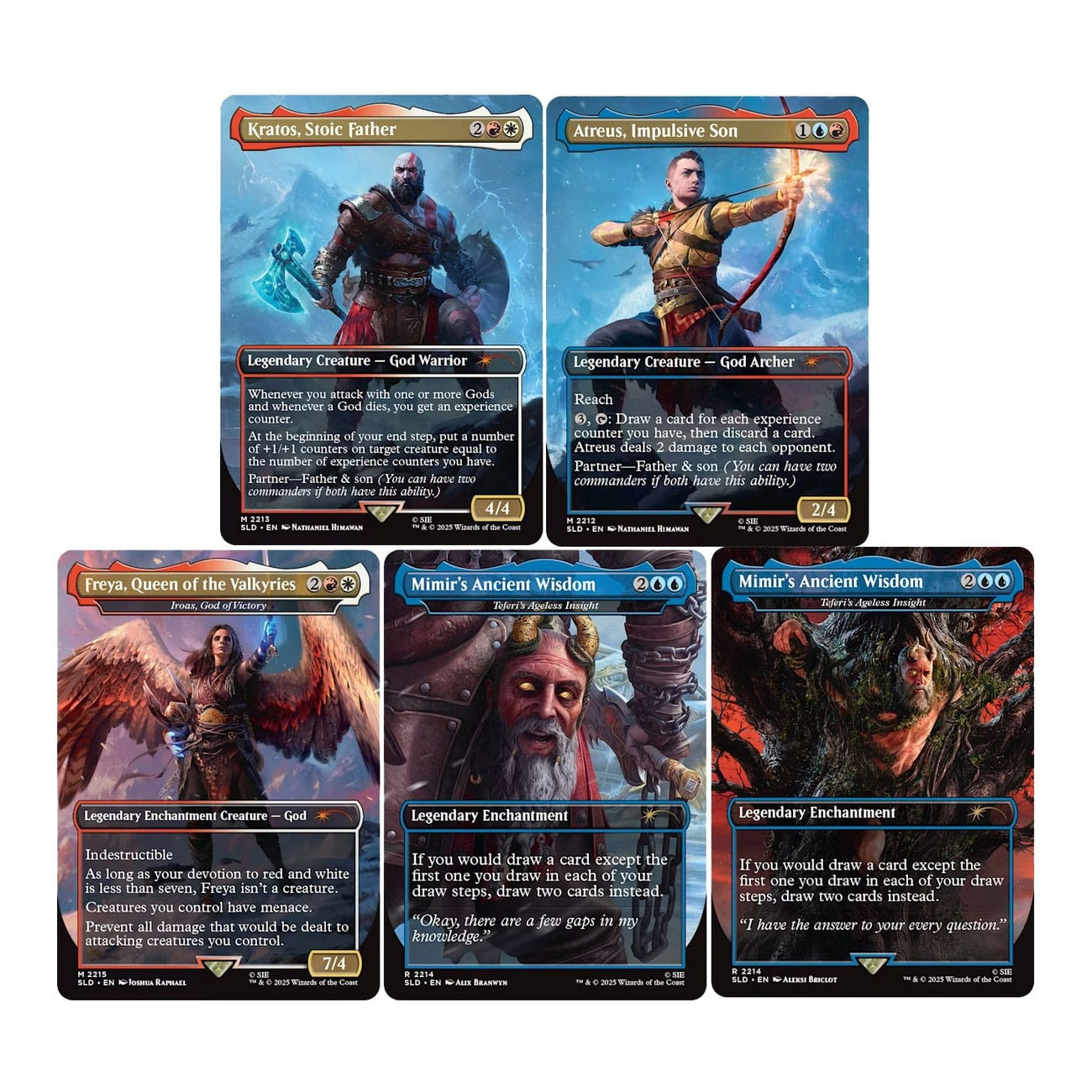 Product image Magic the Gathering Secret Lair x PlayStation: God of War: Norse English