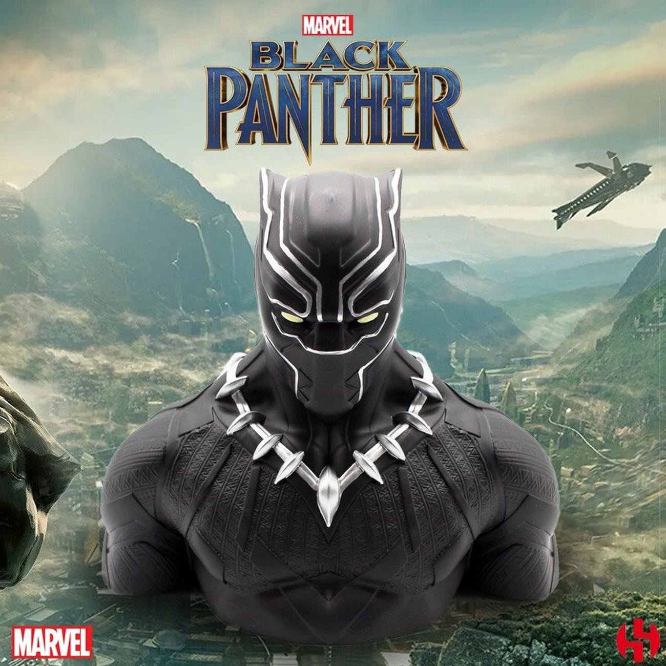 Product image Marvel Comics Money Bank Black Panther Wakanda Deluxe 20 cm