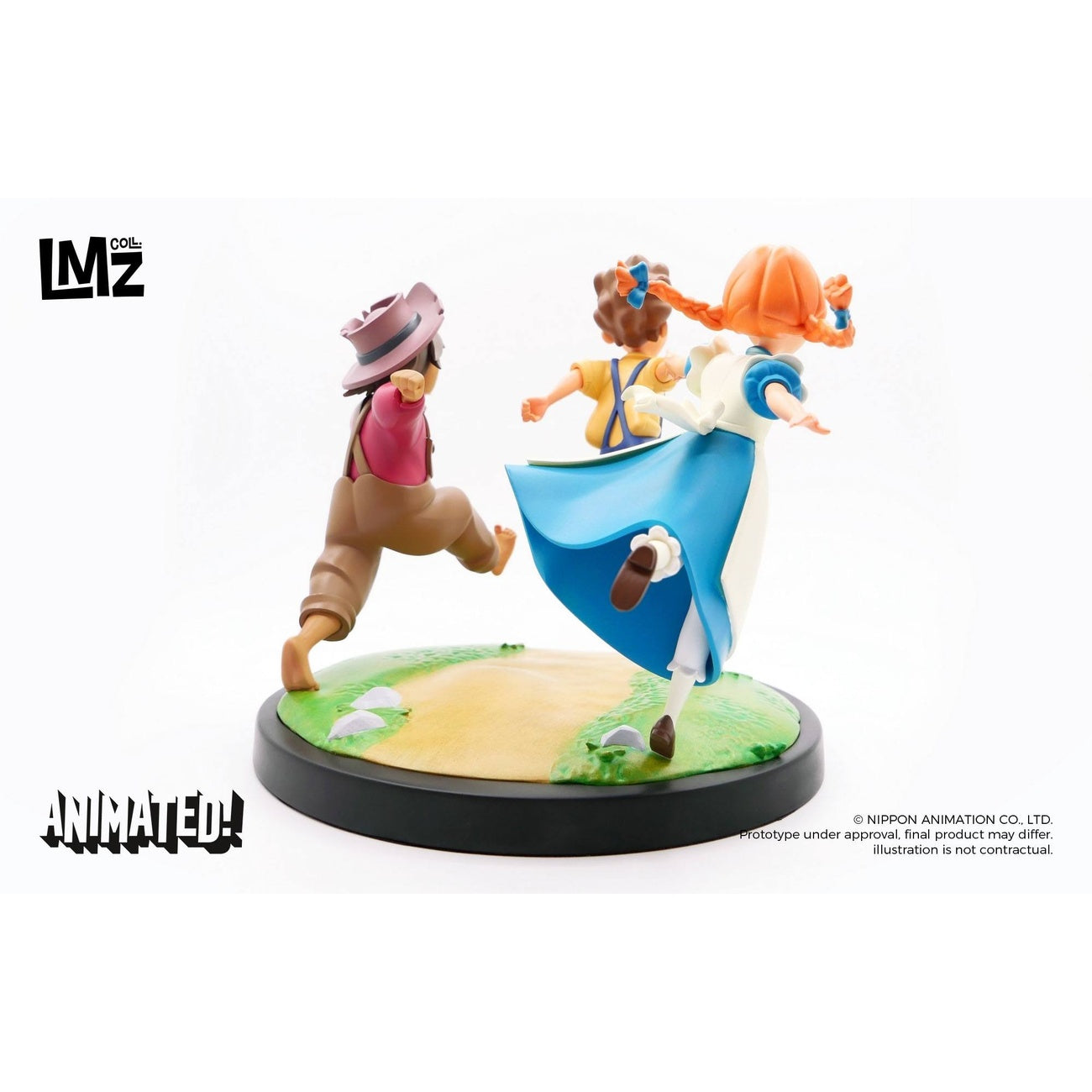 Product image Tom Sawyer’s Adventures Animated! Statue Tom, Huck & Becky 23 cm