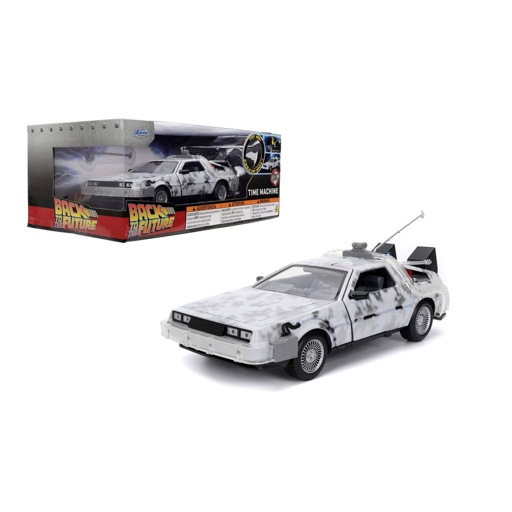 Product image Back to the Future Diecast Model 1/24 Time Machine Frost
