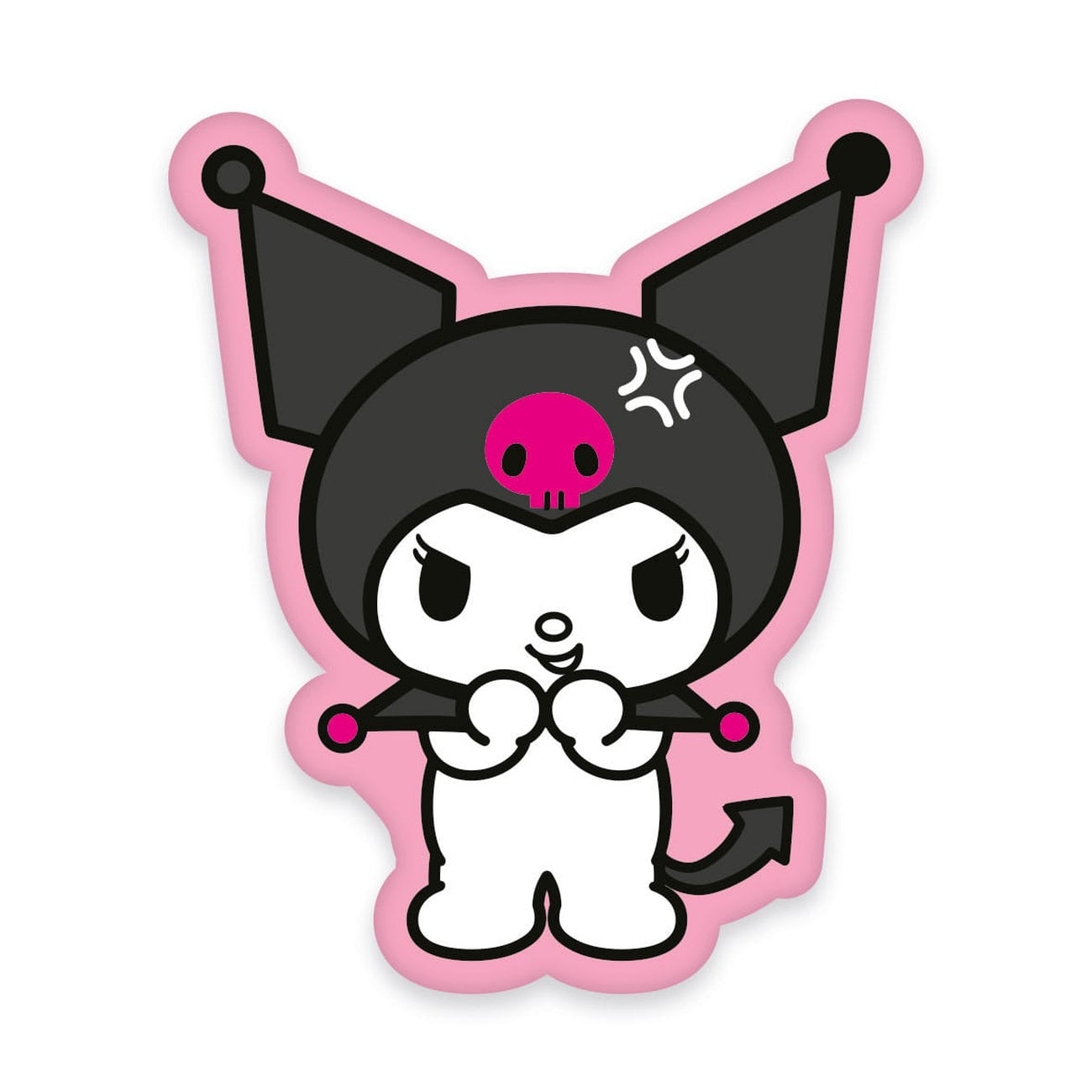 Product image Sanrio Decorative Cushion Kuromi Smiling 36 cm