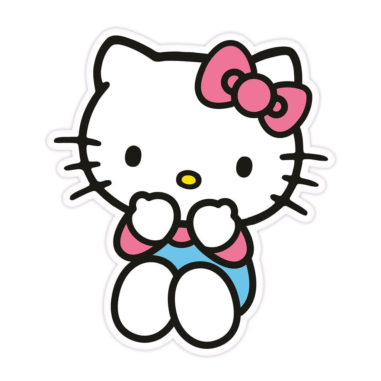 Product image Sanrio Decorative Cushion Hello Kitty Blue Pants 36 cm