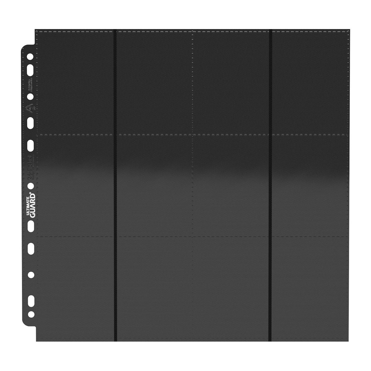 Product image Ultimate Guard 24-Pocket QuadRow Pages Side-Loading (10) - Black