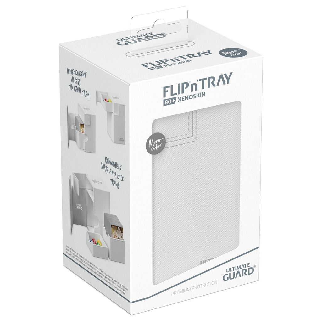 Product image Ultimate Guard Flip'n'Tray 80+ Xenoskin - White