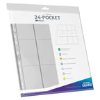 Product image Ultimate Guard 24-Pocket QuadRow Pages Side-Loading (10) - Transparent