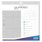 Product image Ultimate Guard 24-Pocket QuadRow Pages Side-Loading (10) - Transparent