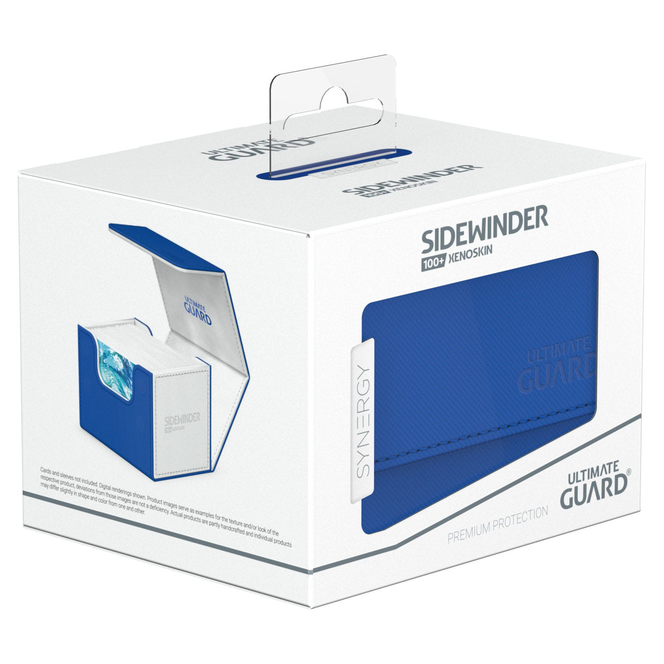 Product image Ultimate Guard Sidewinder 100+ Xenoskin Synergy - White/Blue