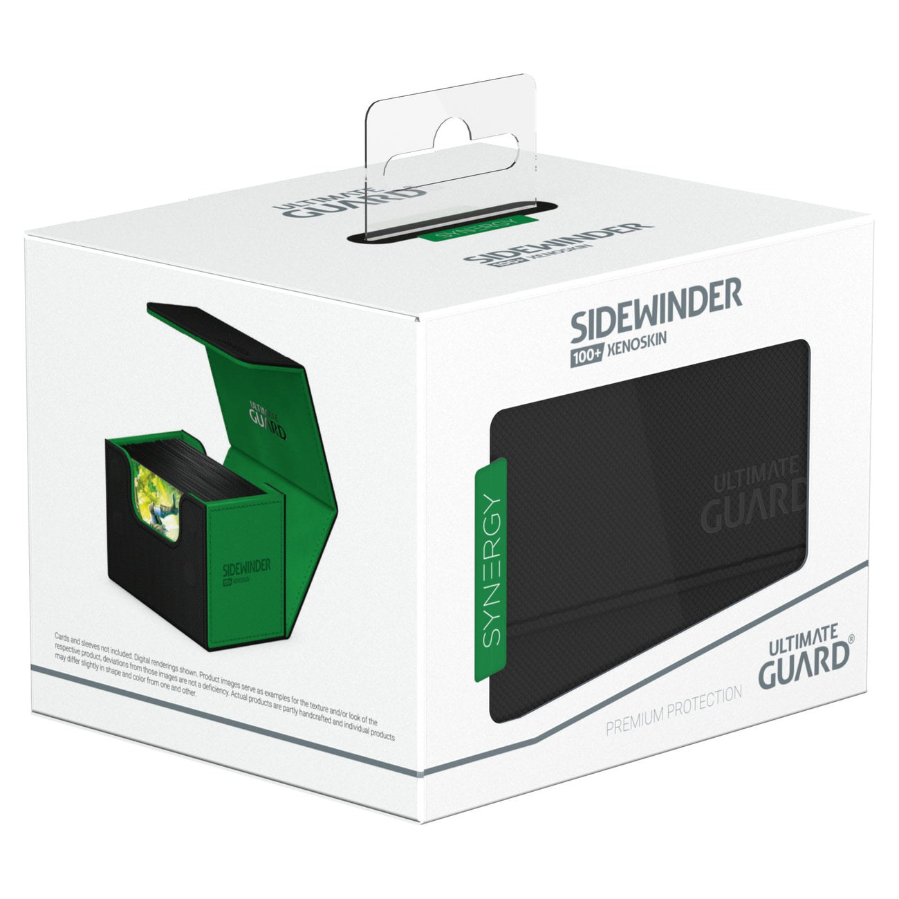 Product image Ultimate Guard Sidewinder 100+ Xenoskin Synergy - Black/Green