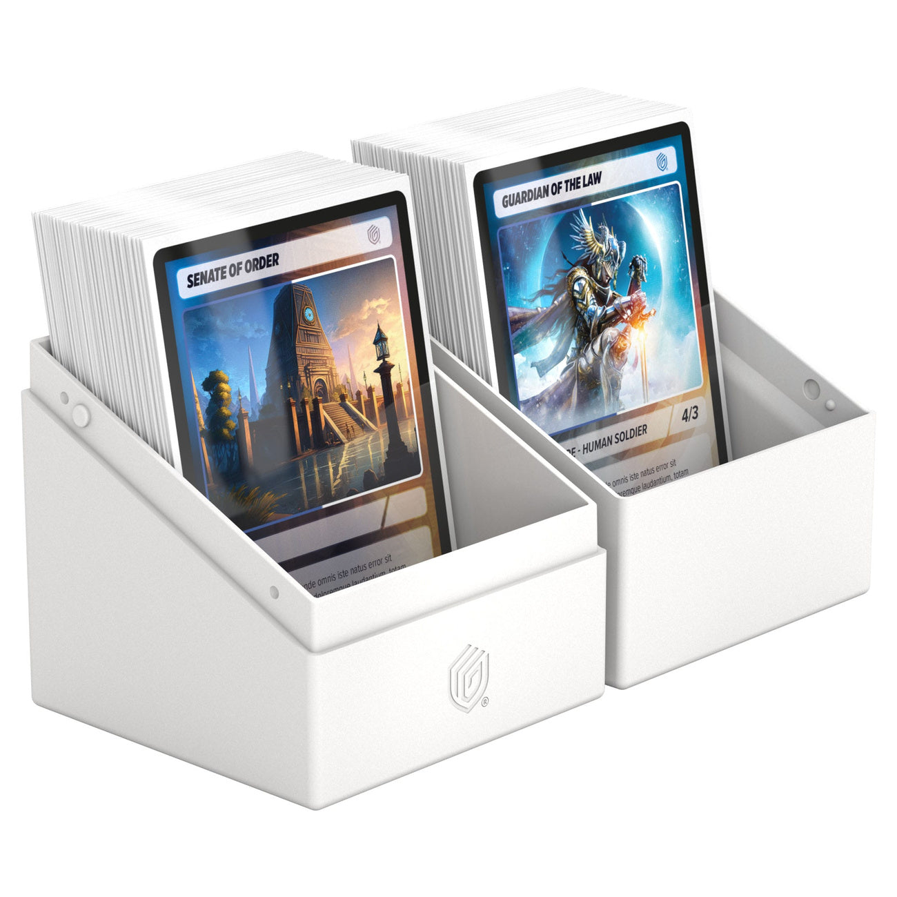 Product image Ultimate Guard Boulder 100+ Solid - White