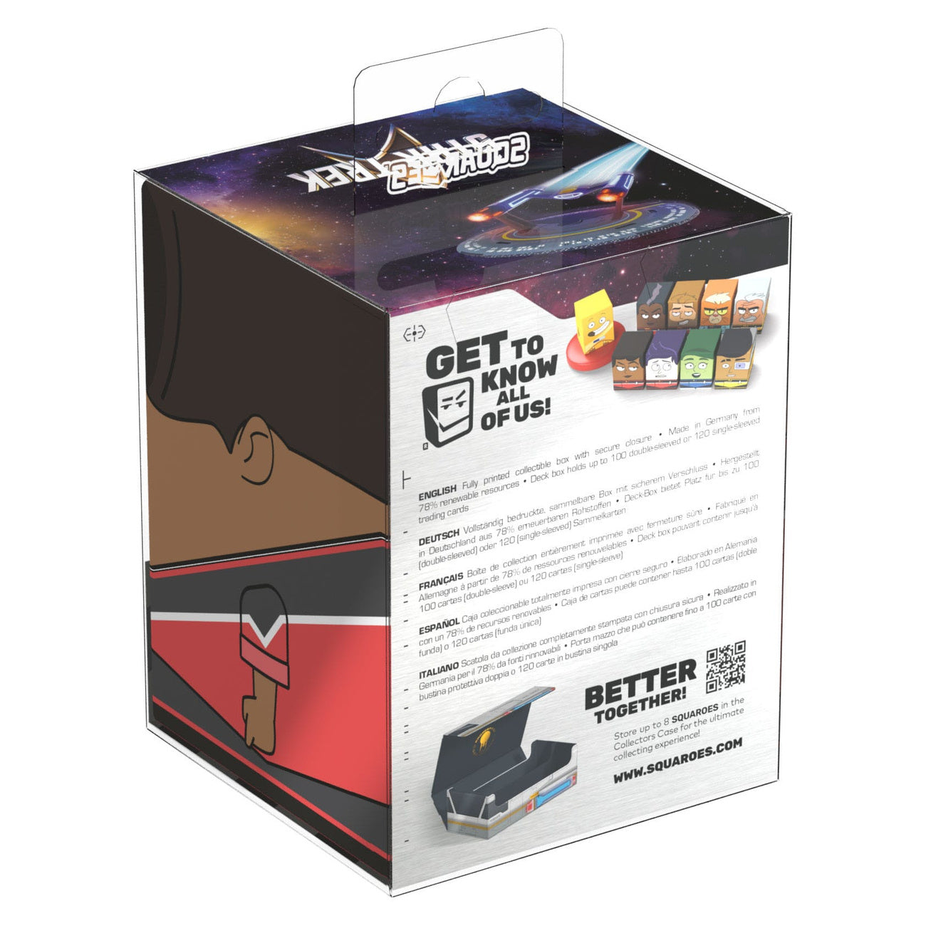 Product image Squaroes Squaroe Star Trek: Lower Decks™ ST001 - Beckett Mariner