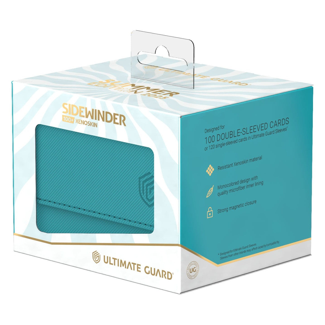Product image Ultimate Guard Sidewinder 100+ Xenoskin "Summer Edition 2025" - Lagoon