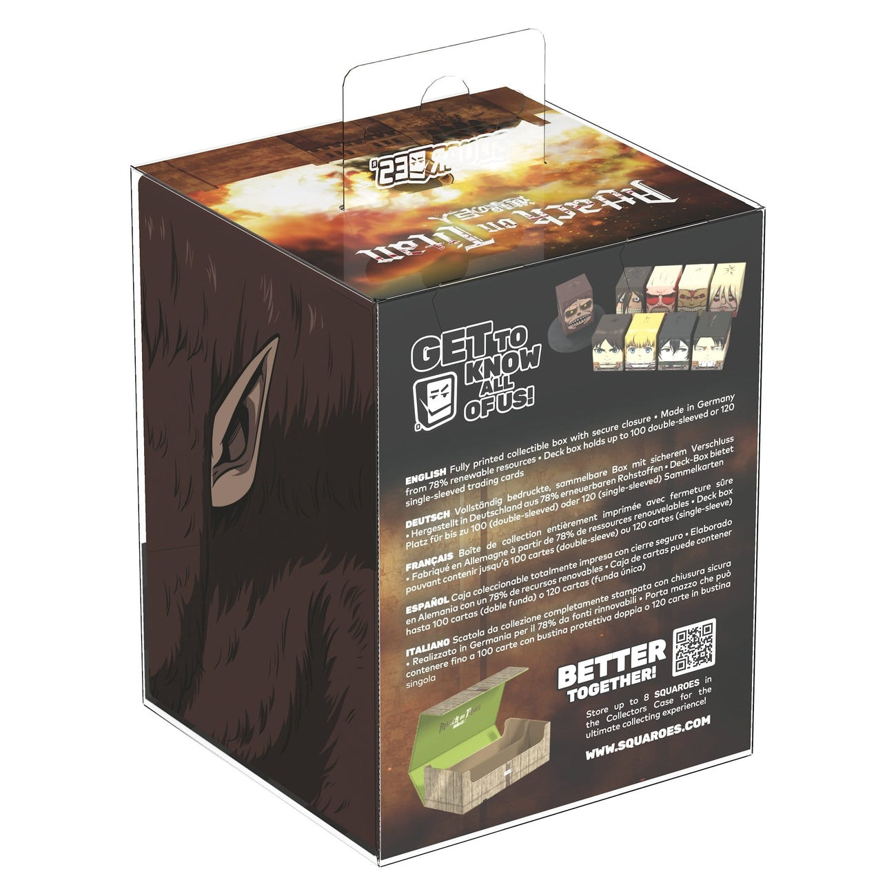 Product image Squaroes Squaroe Attack on Titan AOT009 - Beast Titan