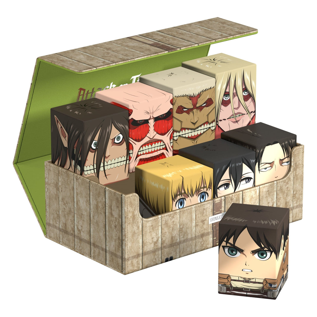 Product image Squaroes Squaroe Attack on Titan Collector's Case - Shiganshina District
